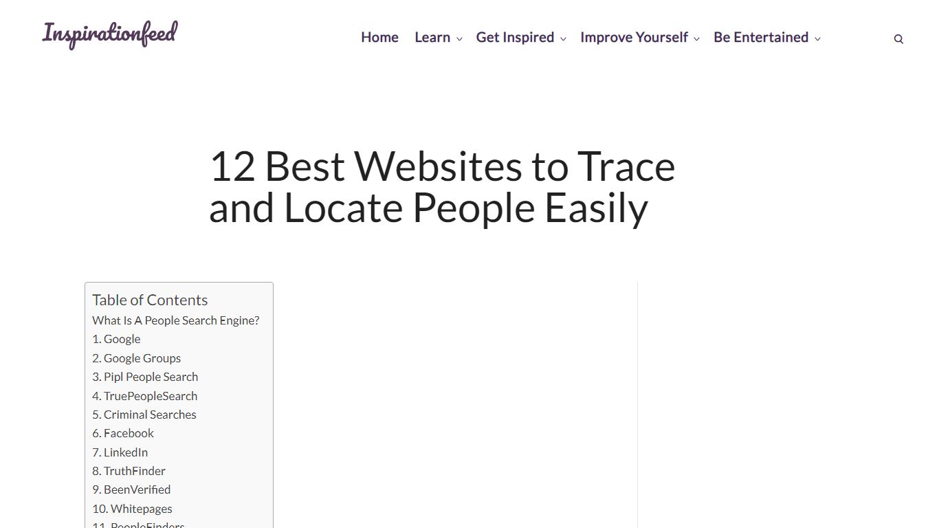 12 Best Websites to Trace and Locate People Easily